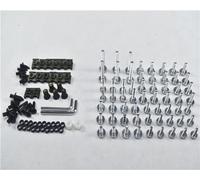 Motorcycle CNC Complete Fairing Bolts Bodywork Screws Nuts Kit For YZF R6 R1 R6S YZF600R FZ6 FZ6R Motorcycle decorative accessories(Onecolor)
