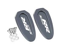 Motorcycle CNC Driven Mirror Eliminators Cover Windscreen Windshield Hole Cap For B S1000RR S1000 RR 2020-2021(TITANIUM)