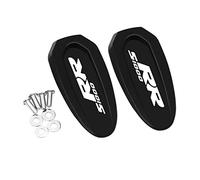 Motorcycle CNC Driven Mirror Eliminators Cover Windscreen Windshield Hole Cap For B S1000RR S1000 RR 2020-2021(BLACK)