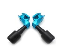 Motorcycle CNC Engine Frame Sliders Crash Pads Protector For CFMOTO 450 NK 400NK 2023 Falling Protector Accessories Falling Protector Frame Sliders(BLUE)