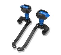 Motorcycle CNC Falling Protection For Aprilia RS660 RS 660 2020-2022 Frame Sliders Fairing Guard Anti Crash Pad Protector Falling Protector Frame Sliders(BLUE)