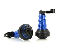 Motorcycle CNC Falling Protection Frame Slider Fairing Guard Anti Crash Pad For F800R(Blue13)