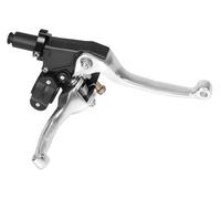 Motorcycle CNC Folding Clutch Brake Lever Set ASV | for kawasaki for XR50 Pit Bike for ATV for Quad for Motocross(SILVER)