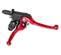 Motorcycle CNC Folding Clutch Brake Lever Set ASV | for kawasaki for XR50 Pit Bike for ATV for Quad for Motocross(RED)