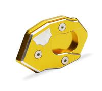 Motorcycle CNC Foot Side Bracket Extension Plate Bracket Extension For K&awasaki Z1000SX Z1000 SX Z 1000 SX All Years(Yellow)