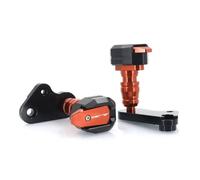 Motorcycle CNC Frame Bar Replacement Crash Protection Kit No Cut Sliders Protector Falling For YZF-R1 2009-2014 Anti Crash Protection(Orange)