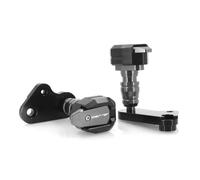 Motorcycle CNC Frame Bar Replacement Crash Protection Kit No Cut Sliders Protector Falling For YZF-R1 2009-2014 Anti Crash Protection(Titanium)