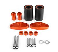 Motorcycle CNC Frame Sliders, AntiCrash Protector for Racing Bikes, CNC Aluminum Alloy Crash Pad with High Torsion Resistance, Easy Install Frame Slider for Minimizing Damage in Fa