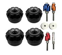 Motorcycle CNC Front & Rear Wheel Drop Ball Front Axle Slider Swing Arm Fit For YAMAHA For MT-09 For FZ-09 2021-2025,Frame Sliders Crash Protector