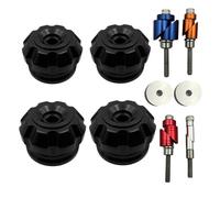 Motorcycle CNC Front & Rear Wheel Drop Ball Front Axle Slider Swing Arm Fit For YAMAHA For MT-09 For FZ-09 2021-2025,Frame Sliders Crash Protector