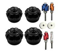 Motorcycle CNC Front & Rear Wheel Drop Ball Front Axle Slider Swing Arm Fit For YAMAHA For MT-09 For FZ-09 2021-2025,Frame Sliders Crash Protector
