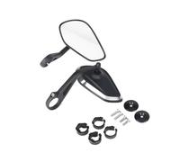 Motorcycle CNC Handlebar Handle Bar Rearview Side Mirrors Bar End Mirror For Street For Trident 660 For Bobber T120 For Daytona 660 675(1 set Diamond Shape)