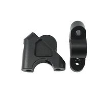 Motorcycle CNC Handlebar Riser Up Handle Bar Clamp Extend Adapter For R1200GS R1250GS(Black)