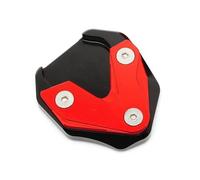 Motorcycle CNC Kickstand Foot Side Stand Enlarge Pad Extender Enlarger For For CB1300 2020-2023 Anti-skid Base Enlarge Support Plate(RED)