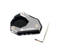 Motorcycle CNC Kickstand Foot Side Stand Extension Pad Support Plate Enlarge Fit For KA&WASAKI ZX-25R ZX25R 2020-2023