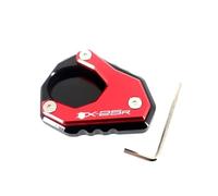 Motorcycle CNC Kickstand Foot Side Stand Extension Pad Support Plate Enlarge Fit For KA&WASAKI ZX-25R ZX25R 2020-2023