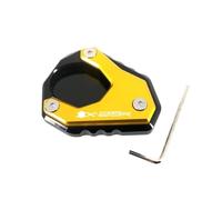 Motorcycle CNC Kickstand Foot Side Stand Extension Pad Support Plate Enlarge Fit For KA&WASAKI ZX-25R ZX25R 2020-2023