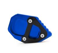 Motorcycle CNC Kickstand Foot Side Stand Extension Pad Support Plate Enlarge For BMW For R NINE T 2017-2023 Anti-skid Base Enlarge Support Plate(BLUE)