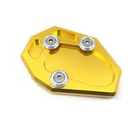 Motorcycle CNC Kickstand Foot Side Stand Extension Pad Support Plate Enlarge For YZF MT-07 MT07 FZ07 XJ6 XJ6N FZ6 FZ6R(clor3)