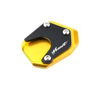 Motorcycle CNC Kickstand Foot Side Stand Extension Pad Support Plate For HORNET CB600F 2008-2013 CB900F 2002-2007(clor3)