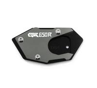 Motorcycle CNC Kickstand Pad For Honda CBR650R CB650R 2019-2023 Extender Foot Side Stand Support Plate Auxiliary(Titanium-CBR650R)