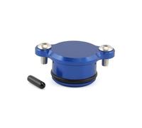 Motorcycle CNC Oil Injection Pump Delete Block Off Plug For Yamaha PW50 PW80 Y-Zinger 1991-2024(Blue)