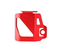 Motorcycle CNC Rear Brake Fluid Reservoir Cover Guard Oil Cup Guard 2024 For Z900 RS SE Z750 Z800 Z400 Z 500 For Ninja 400(RED)
