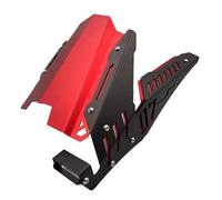Motorcycle CNC Rear Fender Mudguard Chain Guard Cover Inner Hugger For MT07 MT-07 MT 07 2021 2022 XSR700 XSR-700 Xsr 700 Wheel splash guard(Rosso)