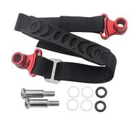 Motorcycle CNC Rear Rescue Traction Strap Pull Sling Belt Compatible With Dirt Bikes Trail Riding Off-road Recovery(Red)