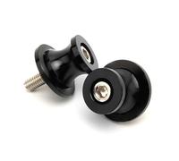 Motorcycle CNC Rear Stand For ER6N ER6F CNC 10MM Motorcycle Accessories Swingarm Spools Slider Stand Screws Bolts(Black)