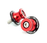 Motorcycle CNC Rear Stand For Moto Morini XCape 650 X 650X Motorcycle Accessories CNC Aluminum Swingarm Spool Slider Stand Screws(10MM Red)