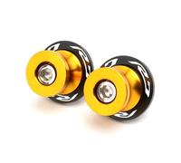 Motorcycle CNC Rear Stand For YZFR7 2021 2022 2023 6MM Bolts CNC Motorcycle Accessories Swingarm Spool Slider Stand Screws(YELLOW)