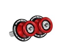 Motorcycle CNC Swing Arm Spool Sliders Stand For CB650R CB650F CB300R CB1000R CB750 HORNET CB 750 Hornet 8MM Bolts Motorcycle Swingarm Spools Slider Stand Screws(CB300R Red)