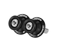 Motorcycle CNC Swing Arm Spool Sliders Stand For F900R F900XR G310R G310GS G310RR Motorcycle Accessories CNC M8 Swingarm Spools Slider Stand Screws Protector(G310GS Black)