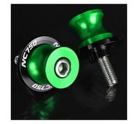 Motorcycle CNC Swing Arm Spool Sliders Stand FOR HON@&DA NC750 2012-2019 Motorcycle Accessories CNC Aluminum 8MM Swingarm Spools Slider Stand Screws(8MM Green LOGO)