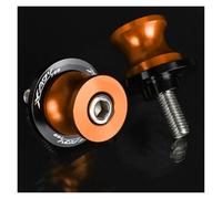 Motorcycle CNC Swing Arm Spool Sliders Stand FOR HON@&DA XADV750 2017-2023 2022 2021 2020 8MM Motorcycle Accessories CNC Aluminum Swingarm Spools Slider Stand Screws(8MM Orange LOGO)
