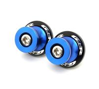 Motorcycle CNC Swing Arm Spool Sliders Stand For Suzuki GSR 750 600 400 GSR400 GSR600 GSR750 Accessories CNC M8 Motorcycle Swingarm Spools Sliders Stand Screws(Blue)