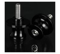 Motorcycle CNC Swing Arm Spool Sliders Stand FOR ZX7R 1990-2000 10MM Motorcycle Swingarm Spools Sliders Accessories Swing Arm Stand Screw(10MM Black NO LOGO)