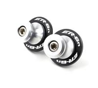 Motorcycle CNC Swingarm Spools Slider Stand Screws Sliders Compatible with ER6N ER 6N ER-6N 2006-2016 ER6F ER-6F 2009-2011(Silver-er6n)