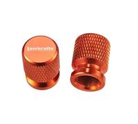 Motorcycle CNC valvecore cap Tire Valve Cap Cove For LN 125 151 150 V-Special 50 200 2Pcs Motorcycle Accessories Tire Valve Air Port Stem Cover Caps(Orange)