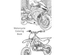 Motorcycle Coloring Book