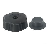 Motorcycle Compatible Vent Tank Gas Cap with Fuel Hose Plastic 40mm Quad Atv with 50cc 70cc 90cc 100cc 110cc Replacement Bikes Go K