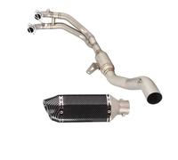 Motorcycle Complete Exhaust System Front Link Pipe Slip On 310mm Muffler Escape DB Killer For Aprilia RS660 RS 660 2021 2022 2023