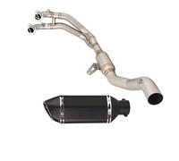 Motorcycle Complete Exhaust System Front Link Pipe Slip On 310mm Muffler Escape DB Killer For Aprilia RS660 RS 660 2021 2022 2023