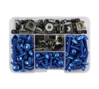 Motorcycle Complete Fairing Bolts Kit Screws For Y&amaha TENERE 700 MT07 MT 07 TMAX 500 TMAX 560 FZ6 XMAX MT 09 MT03 Mounting clip(Blu)