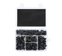 Motorcycle Complete Full Fairing Bolts Kit Steel Screws Speed Nuts Washers Clips For Honda For Gold Wing(Black1)