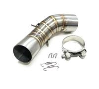 Motorcycle Connect Pipe Slip-on Exhuast Middle Link Pipe Escape Muffler Adapter For Kawasaki Z900 2017-18 Exhaust System exhaust(Style 1)