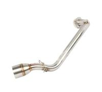 Motorcycle connecting pipe For FORCE SMAX155 For 155 MAX155 SMAX 51mm Motorcycle Exhaust Slip On Muffler Link Middle Header Pipe Replacement Accessories