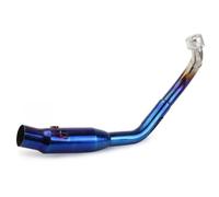 Motorcycle connecting pipe Motorcycle Exhaust Front Link Pipe For Forza 300 2018 2019 2020 Muffler Mid General Purpose Adjustable Replacement Kit