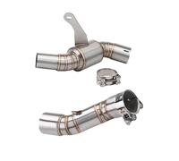 Motorcycle connecting pipe Motorcycle Exhaust Modified Muffler 51mm Middle Link Pipe Slip On For CLX-700 CLX700 For Sport Replacement Accessories